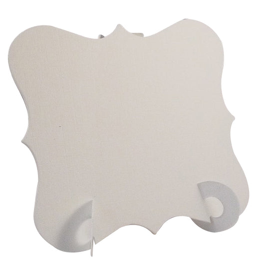 24 x Linen White Elegant Place Cards, Perfect for Stylish Weddings & Parties. Tableware UK Card Crafts