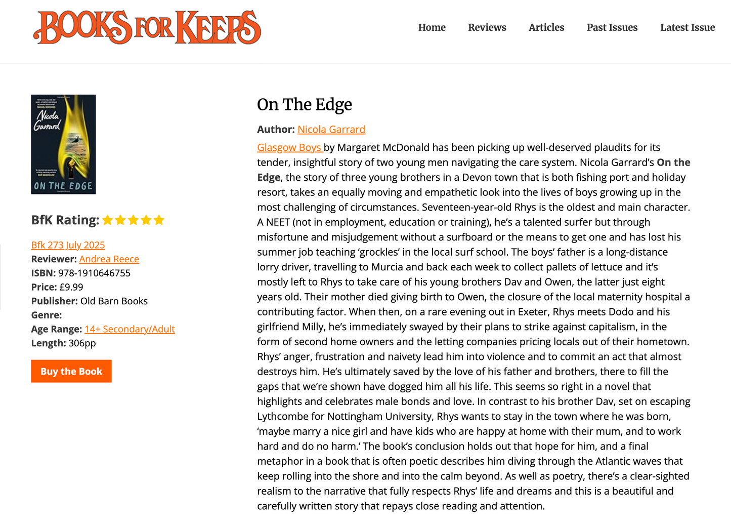 On The Edge: Sea, Surf and impossible Dreams