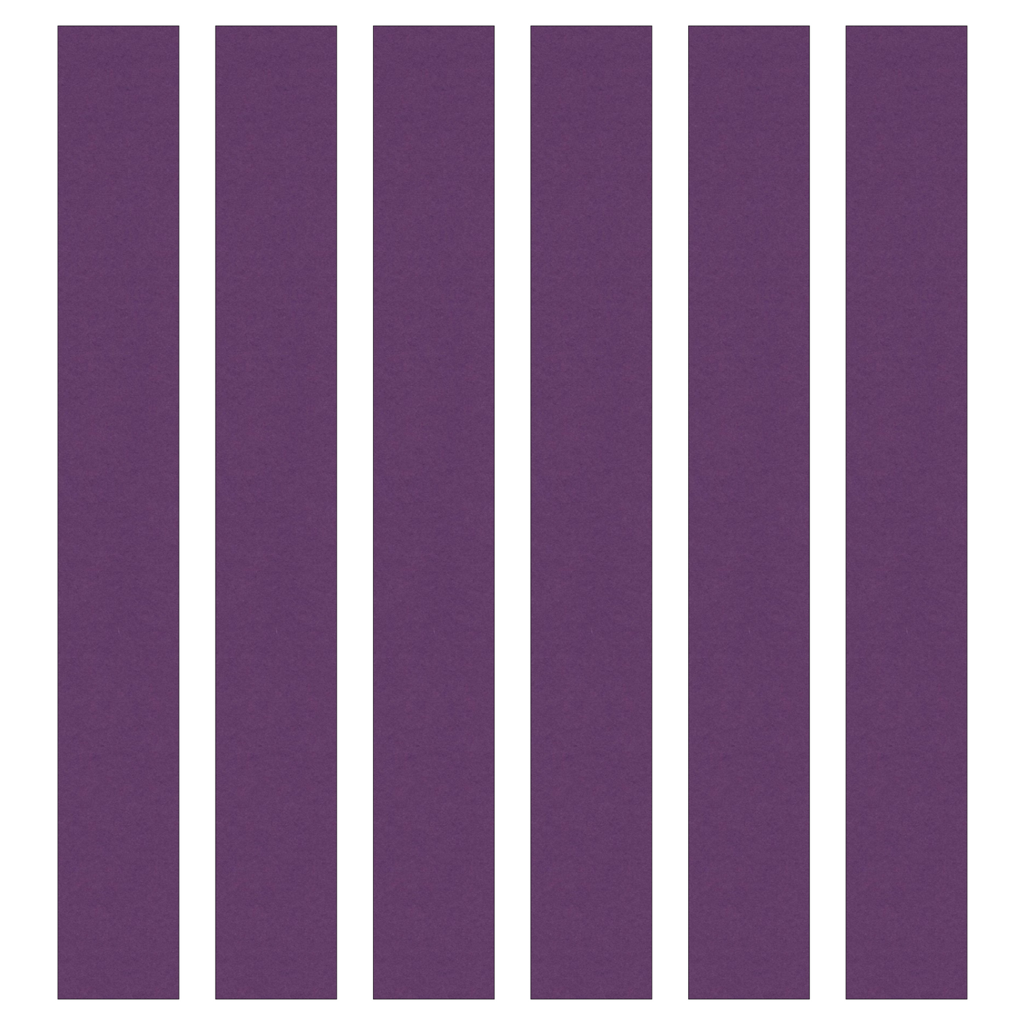 Purple Paper Chain Card Strips. 5 Meters / 16 Feet. Wedding Party Engagement