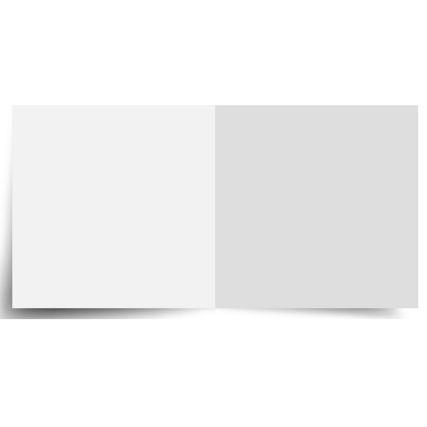 250 x 7"x7" White Card Blank Paper Inserts For Wedding Invites, CardMaking 100gsm