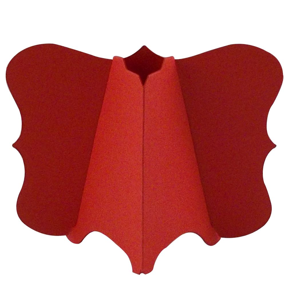 24 x Red Elegant Place Cards, Perfect for Stylish Weddings & Parties. Tableware UK Card Crafts