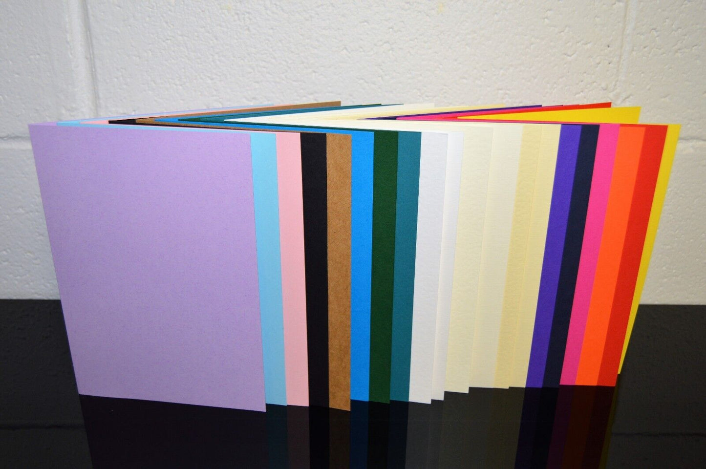 A5 Coloured Greeting Card Blanks & Envelopes – Choose Colour & Quantity