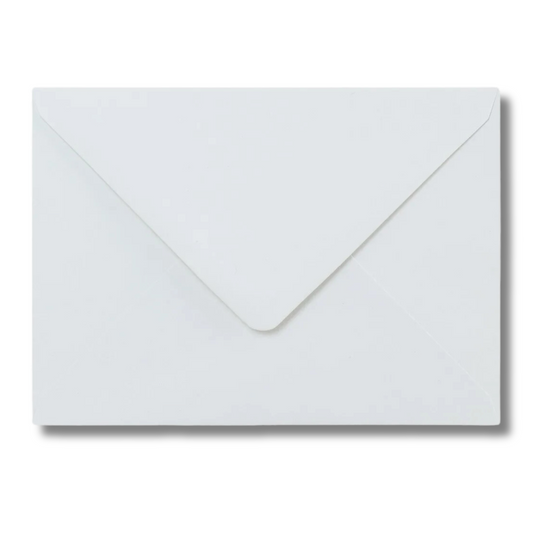 1000 White A6 / C6 Envelopes 100gsm Diamond Flap Greeting Card Invitation Full Box