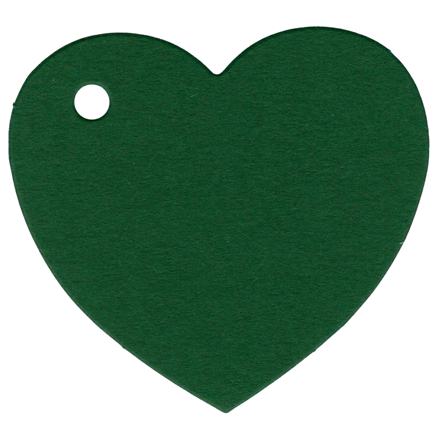 100 Heart Shaped Gift Tags with White Satin Ribbon -  21 Colours, Birthday Xmas