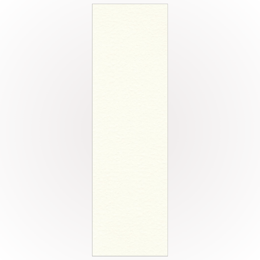 40 Hammered White Card Bookmark Blanks. 210mm x 44mm, 255gsm. Crafts DIY Making