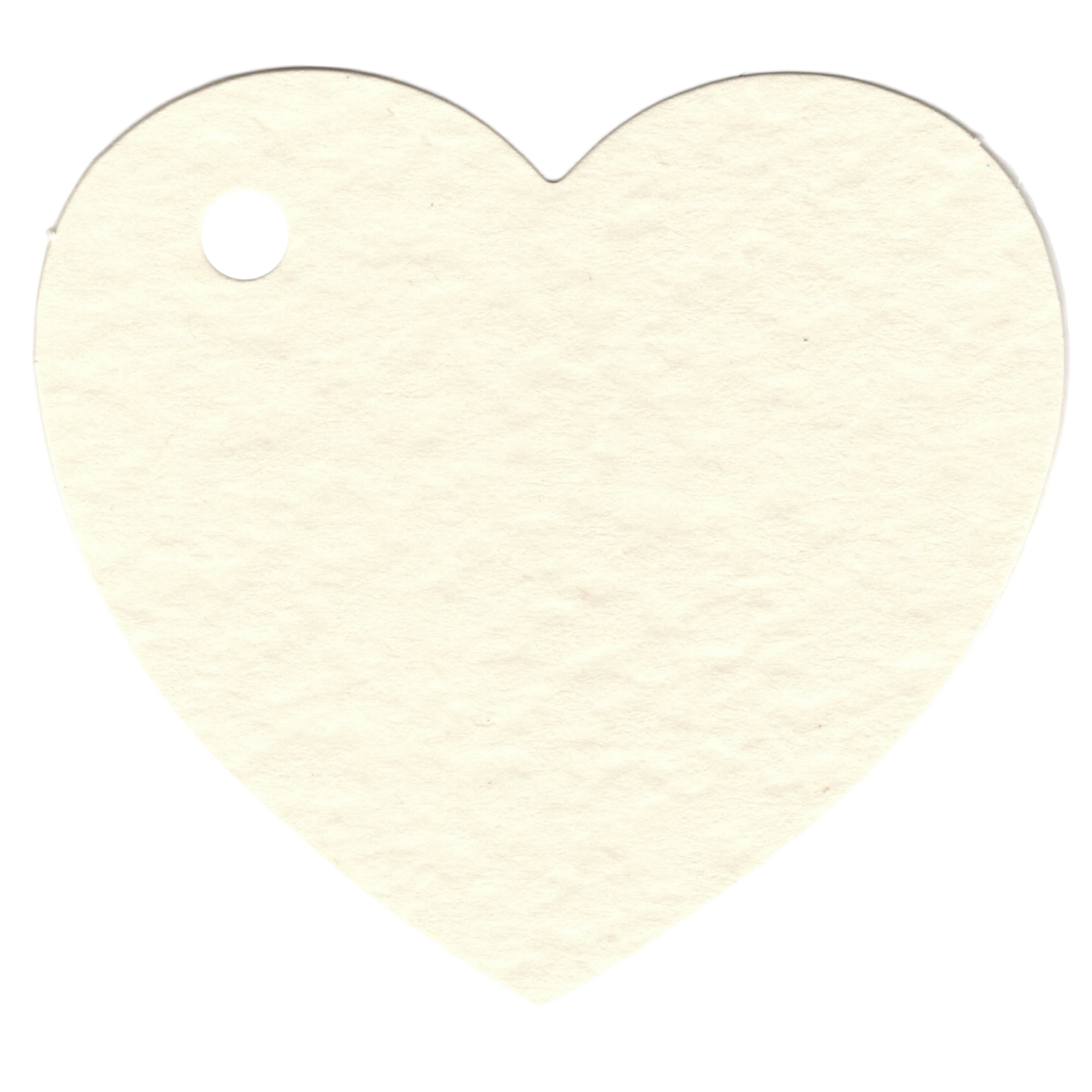 100 Heart Shaped Gift Tags with White Satin Ribbon -  21 Colours, Birthday Xmas