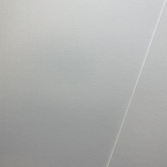 A6 Linen White Card Stock (148mmx105mm) 255gsm - Stella Weds®