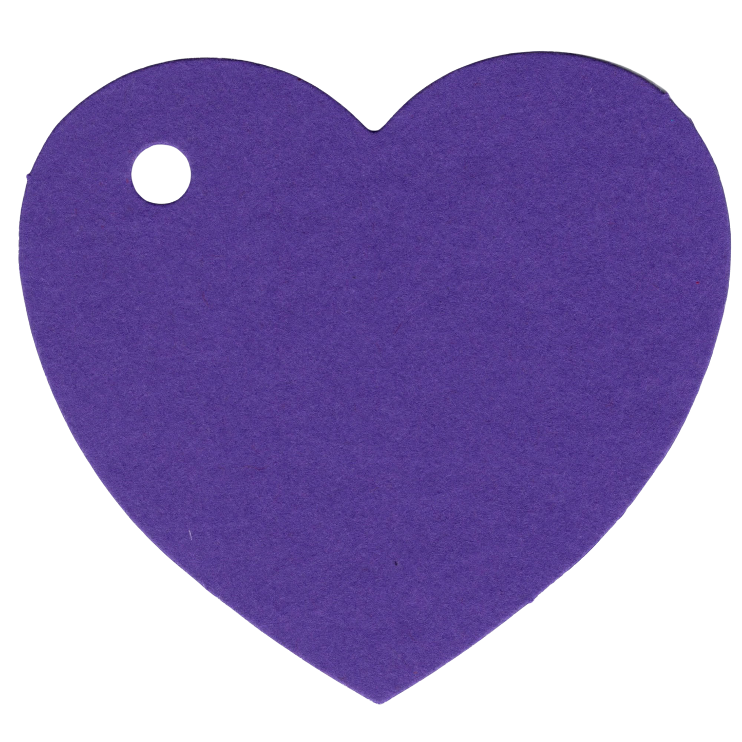 100 Heart Shaped Gift Tags with White Satin Ribbon -  21 Colours, Birthday Xmas