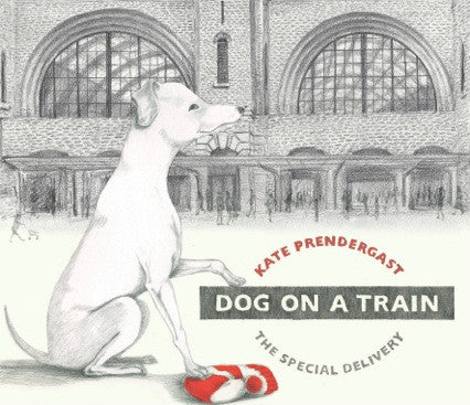 Dog on a Train