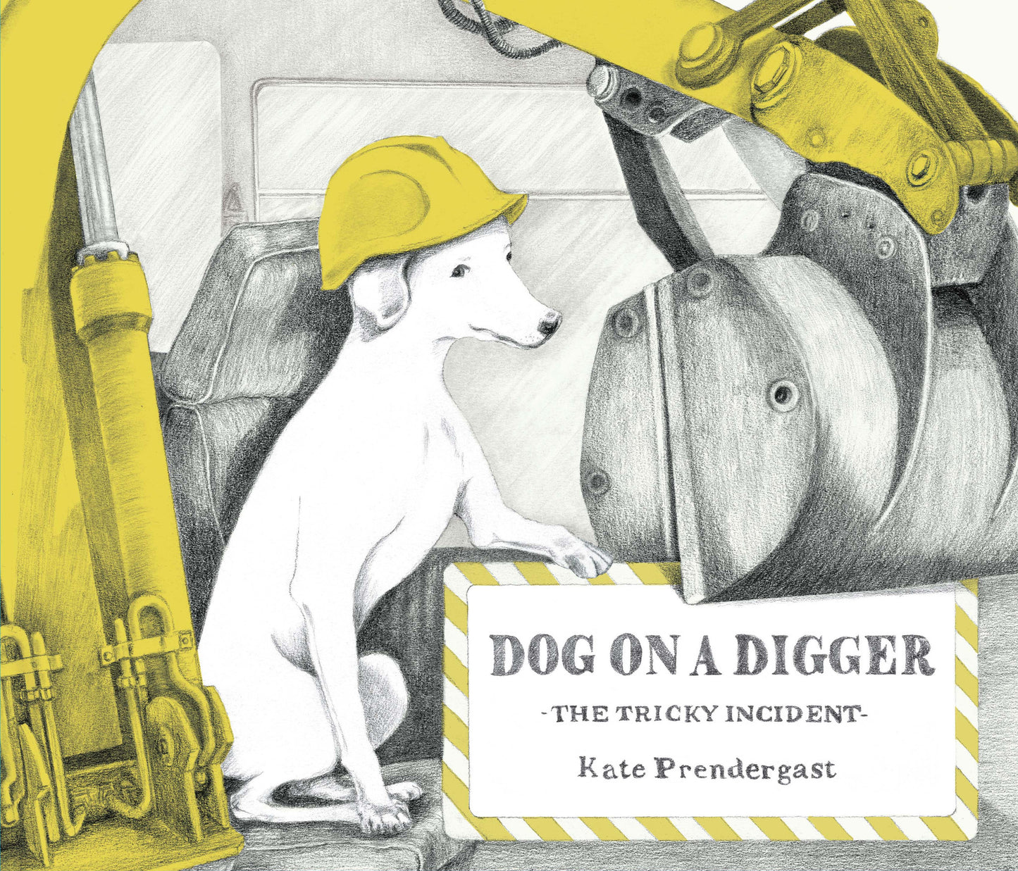 Dog on a Digger